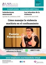 Pamela Palenciano: Las telarañas de la violencia. Cómo manejar la violencia machista en el confinamiento